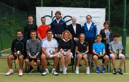 Summer Series Tournament finalists August 2015